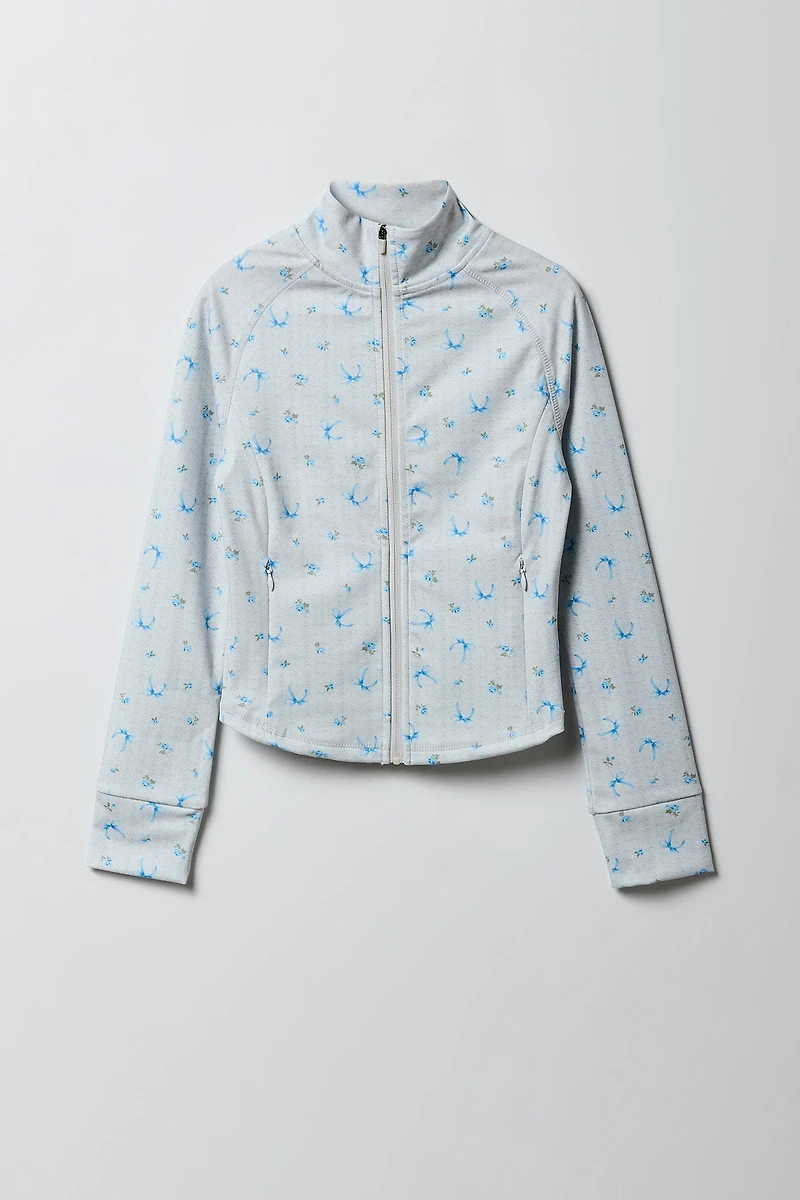 Blouson Active avec fermeture à glissière pour fille