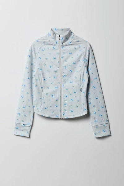 Blouson Active avec fermeture à glissière pour fille