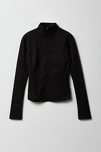 Girls Active Zip-Up Jacket