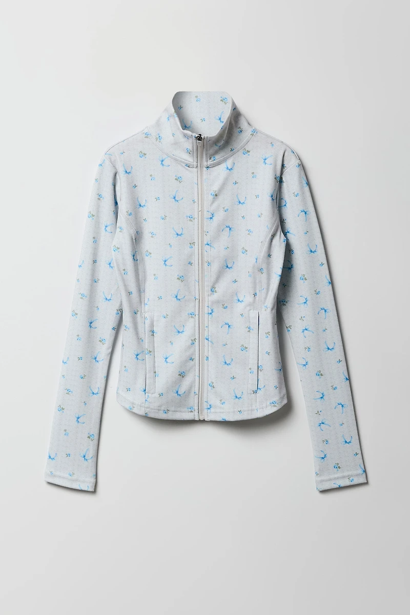 Blouson Active avec fermeture à glissière pour fille