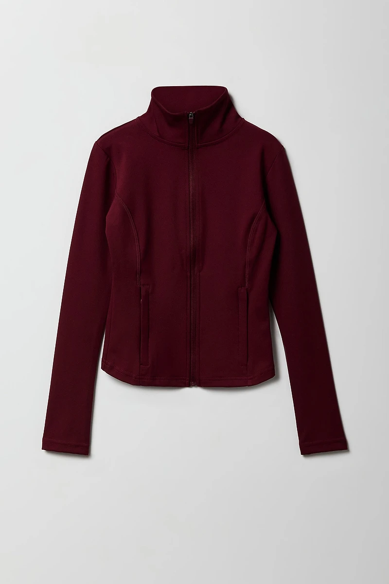 Girls Active Zip-Up Jacket