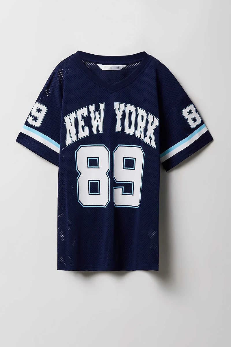 Girls Mesh Active Jersey