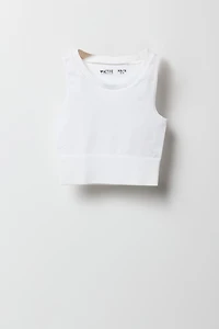 Girls Active Seamless Ribbed Tank