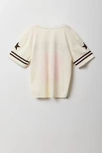 Girls Graphic Mesh Jersey