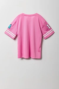 Girls Graphic Mesh Jersey