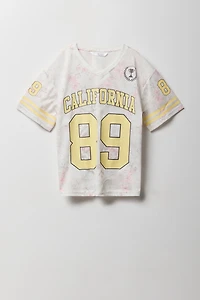 Girls Graphic Mesh Jersey