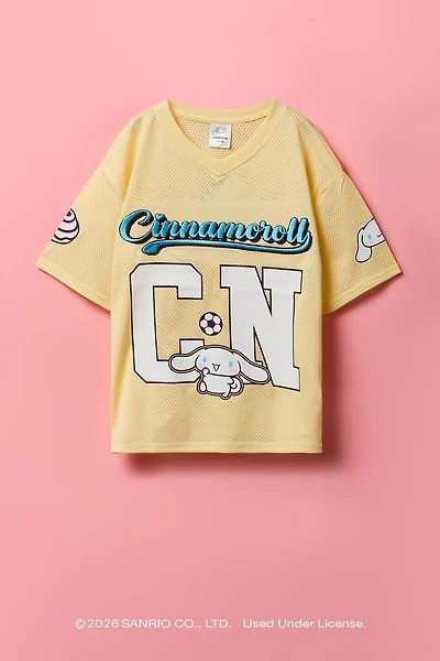 Jersey en filet à imprimé Cinnamoroll™ pour fille