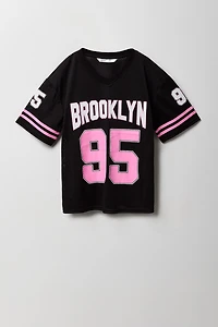 Girls Graphic Mesh Jersey