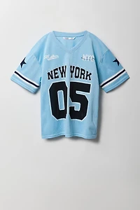 Girls Graphic Mesh Jersey