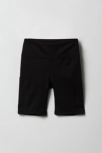Girls Active High Density Biker Short