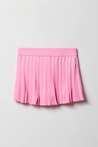 Girls Active Pleated Skort