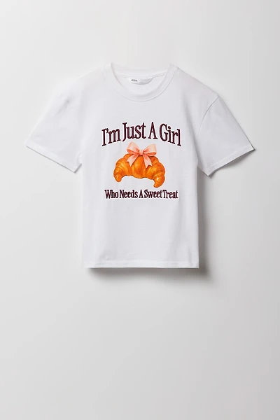 Girls Embroidered T-Shirt