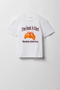 Girls Embroidered T-Shirt