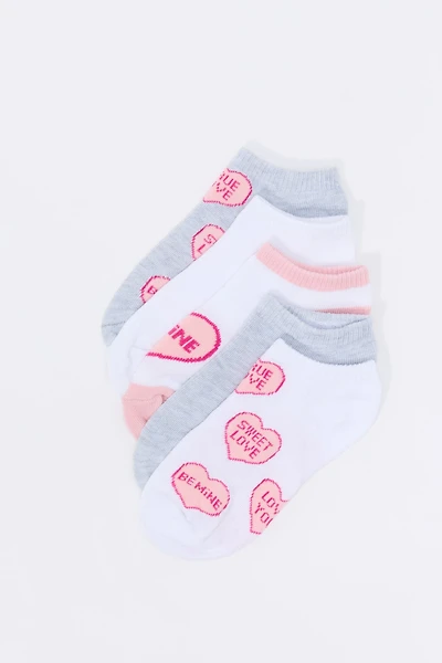Socquettes tendance pour fille (5 paires)