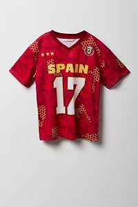 Girls Spain Mesh Jersey