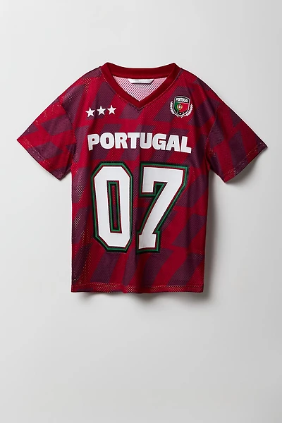 Girls Portugal Mesh Jersey