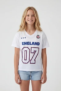 Kids England Mesh Jersey