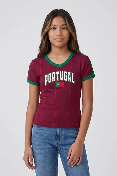 Girls Portugal Graphic T-Shirt