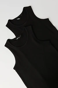 Boys Ribbed Undershirt (2 Pack)
