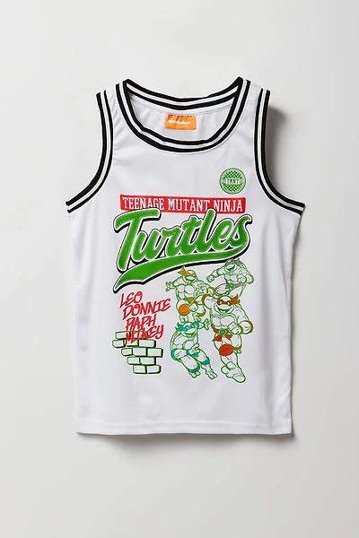 Jersey en filet à imprimé Ninja Turtles pour garçon