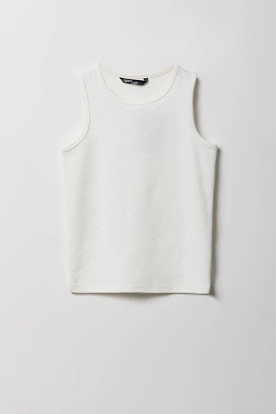 Haut texturé épais de qualité pour garçon