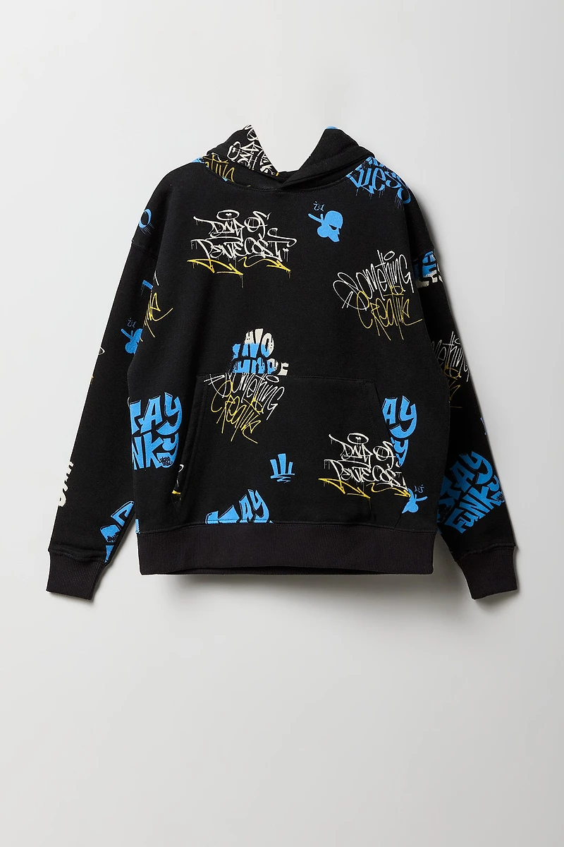 Kids Printed Hoodie