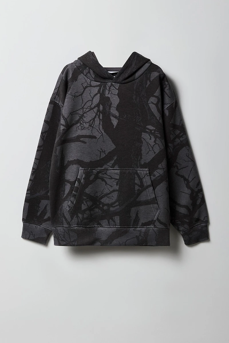 Kids Camo Fleece Hoodie