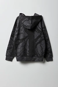 Kids Camo Fleece Hoodie