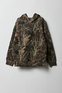Kids Camo Fleece Hoodie