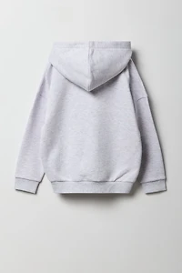 Kids Premium Heavyweight Fleece Boxy Embossed Hoodie