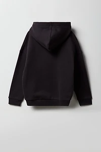 Kids Premium Heavyweight Fleece Boxy Embossed Hoodie