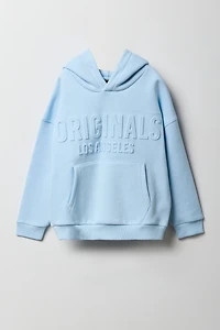 Kids Premium Heavyweight Fleece Boxy Embossed Hoodie