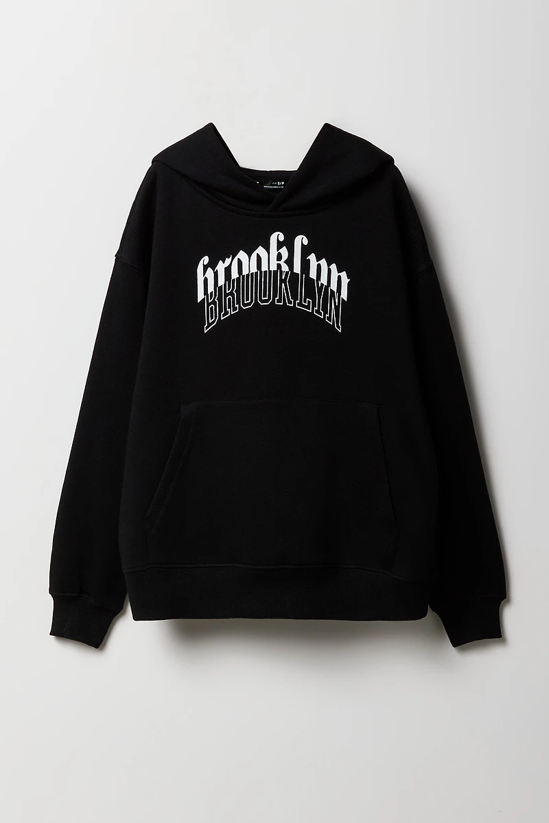 Kids City Graphic Fleece Hoodie