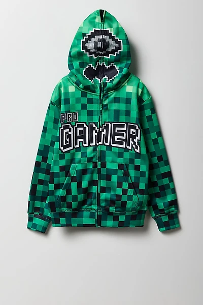 Boys Pro Gamer Full-Zip Peeper Hoodie