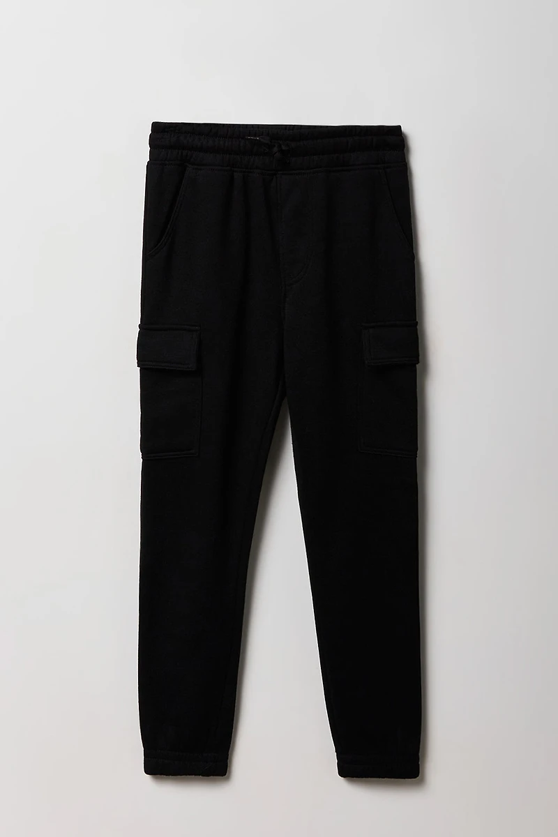 Kids Fleece Cargo Jogger