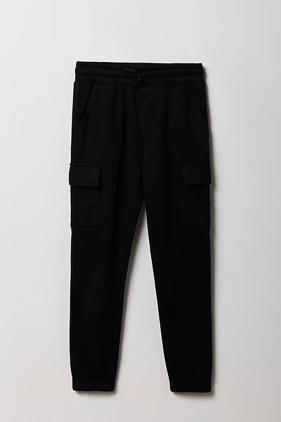 Kids Fleece Cargo Jogger