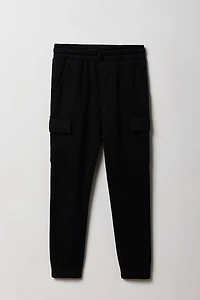 Kids Fleece Cargo Jogger