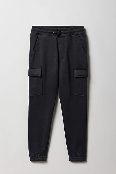 Kids Fleece Cargo Jogger