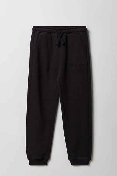 Kids Premium Heavyweight Fleece Embossed Jogger