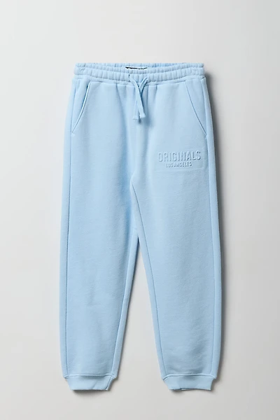 Jogger en molleton lourd de qualité supérieure embossé pour garçon