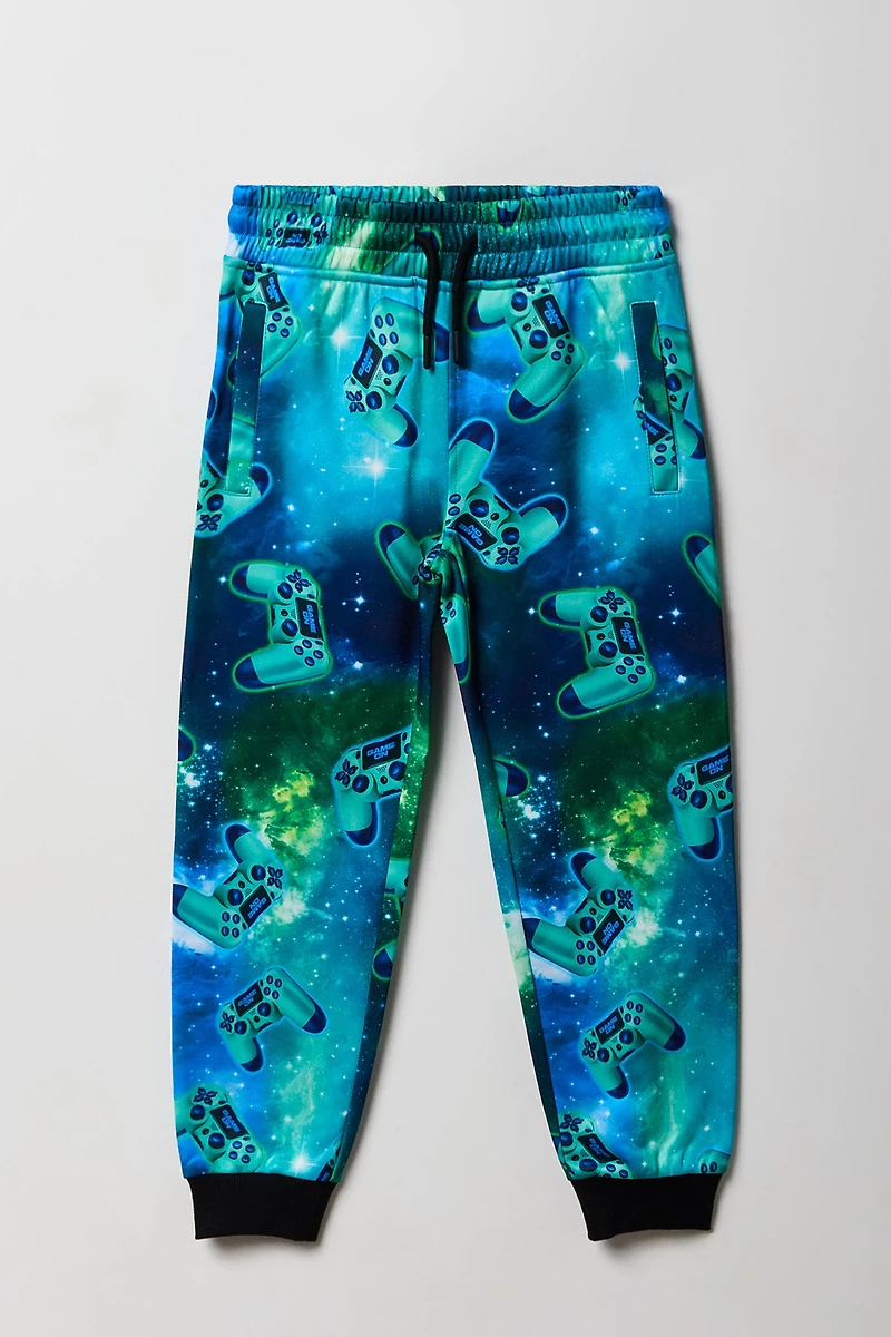 Kids Mad Skills Printed Fleece Jogger