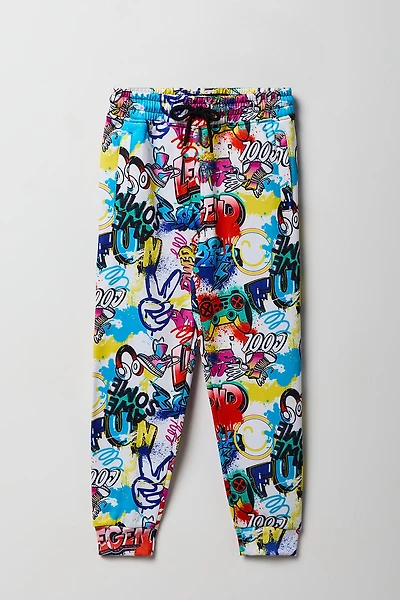 Boys Graffiti Peeper Jogger