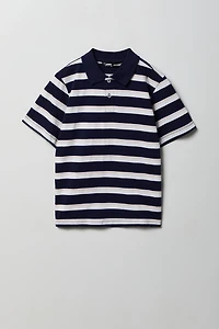 Boys Striped Polo