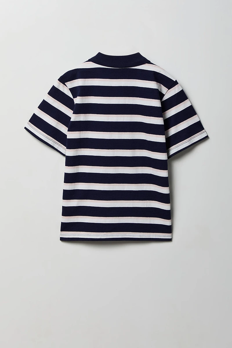 Polo rayé pour garçon