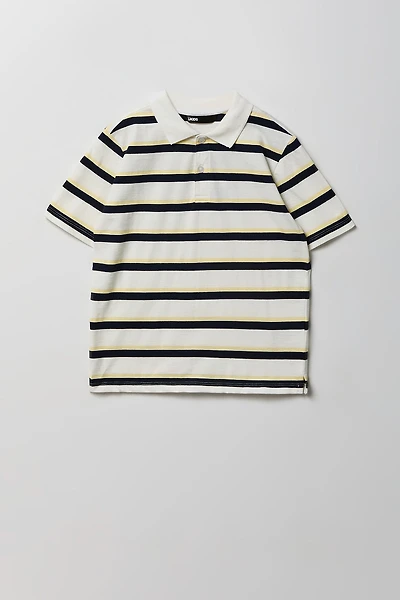 Polo rayé pour garçon