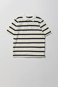 Polo rayé pour garçon