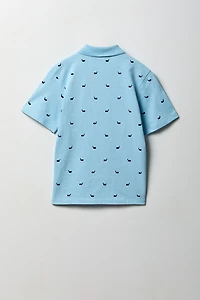 Boys Printed Polo