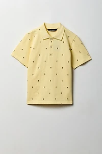 Boys Printed Polo
