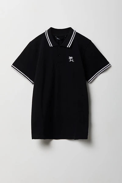 Boys Embroidered Polo