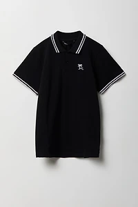 Boys Embroidered Polo
